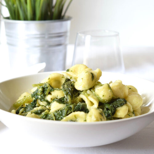 Orecchiette con cime di rapa Bimby