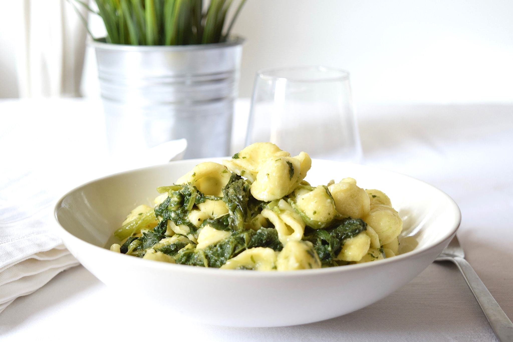 Orecchiette con cime di rapa Bimby