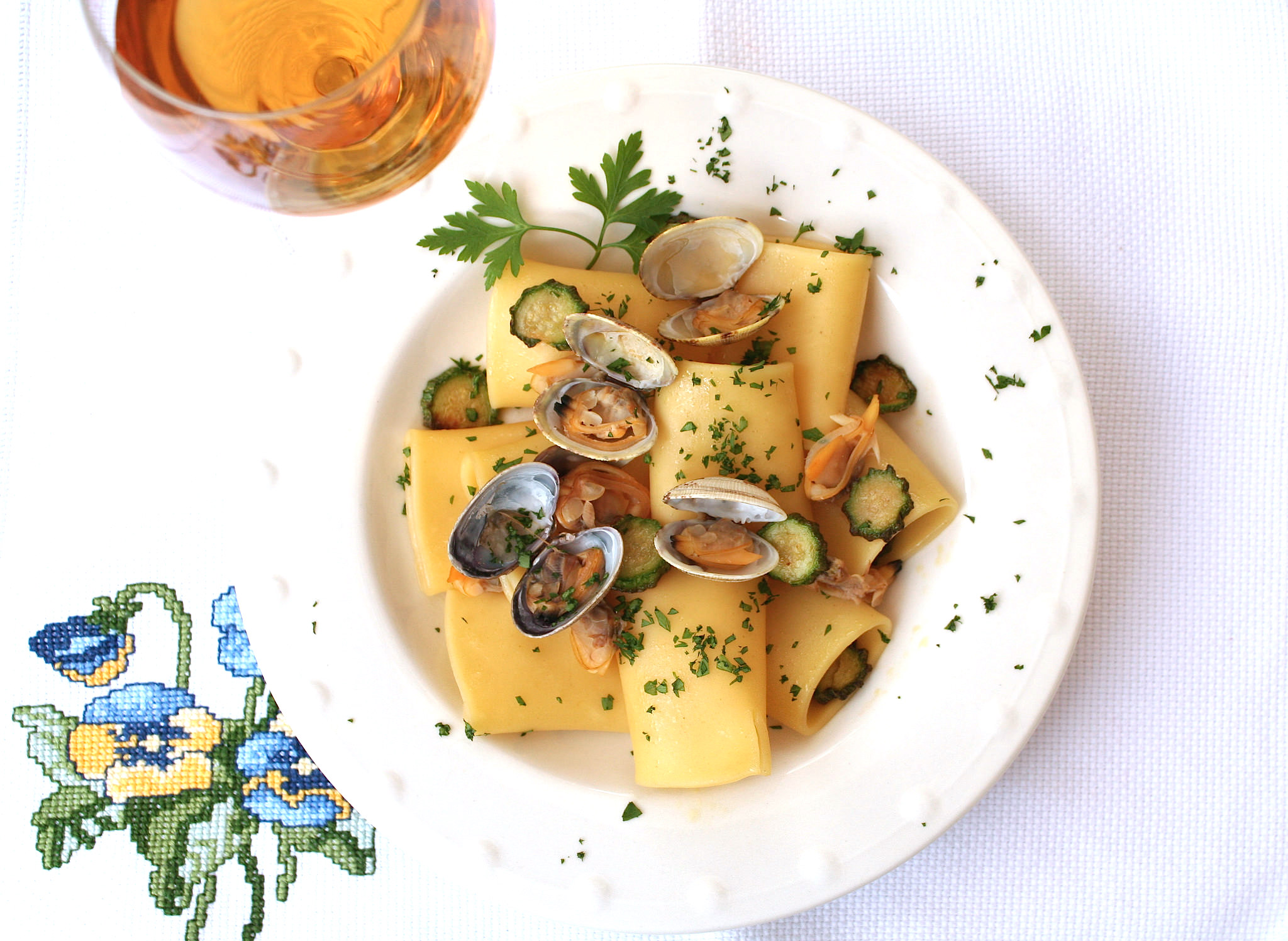 Paccheri vongole e zucchine Bimby Paccheri vongole e zucchine Bimby