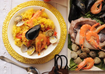 Paella: la ricetta a base di pesce