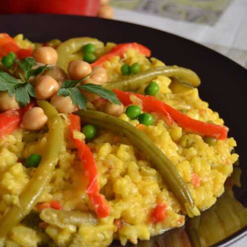 Paella vegetariana Bimby