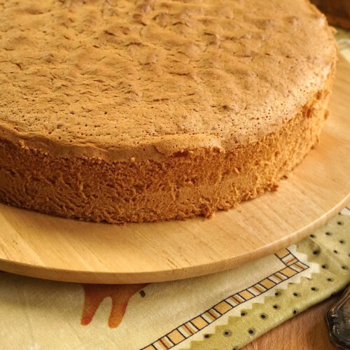 Pan di spagna con lievito Bimby