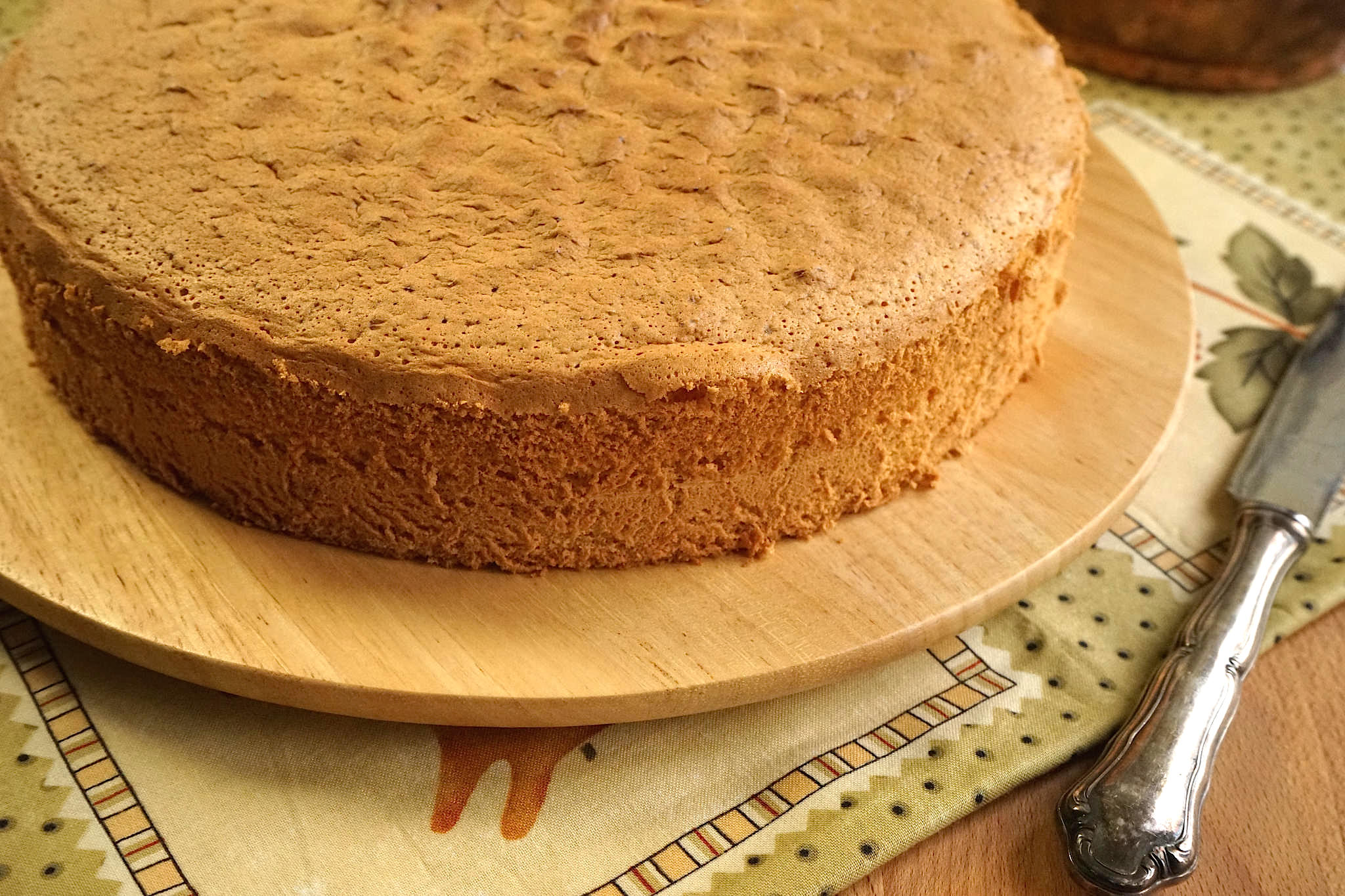 Pan di spagna con lievito Bimby