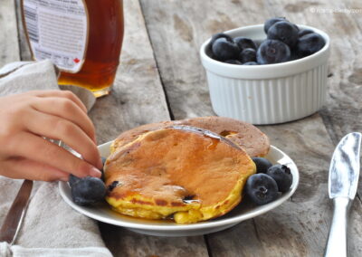 Pancake light alle mele