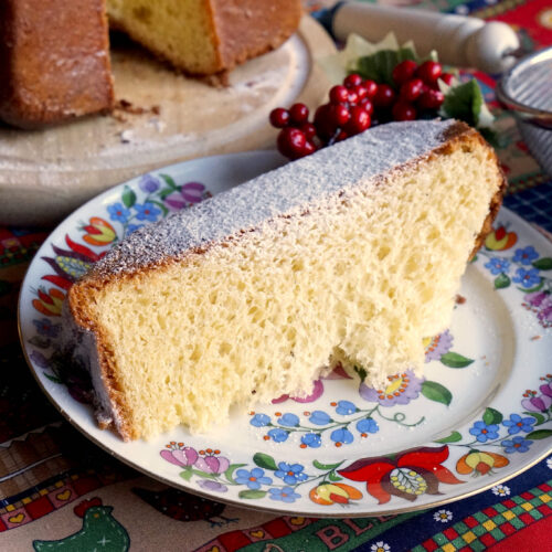 pandoro all'olio bimby