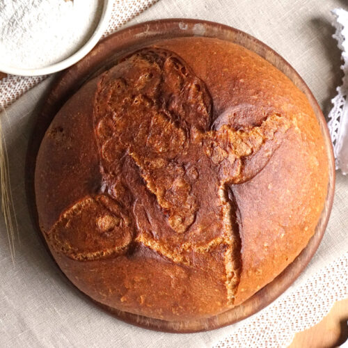 Pane di grano saraceno Bimby: pagnotta rustica