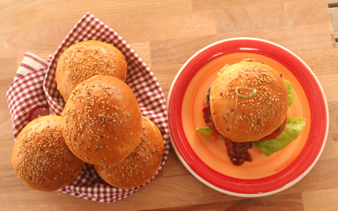 Panini per hamburger: burger buns