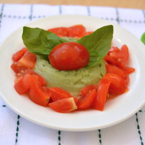 Panna cotta al basilico Bimby