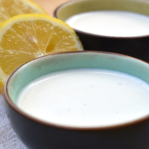 Panna cotta al limone Bimby