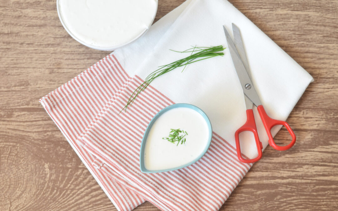 Panna vegetale fatta in casa