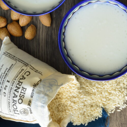 Panna vegan Bimby con latte di riso