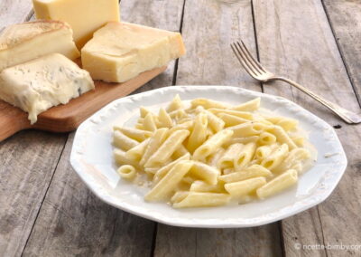 Pasta ai 4 formaggi risottata