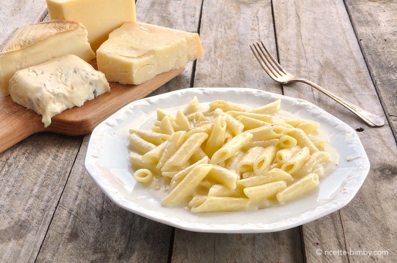 Pasta ai 4 formaggi Bimby