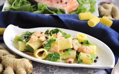 Pasta al salmone fresco