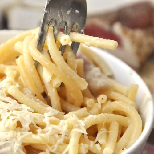 Pasta alla gricia Bimby