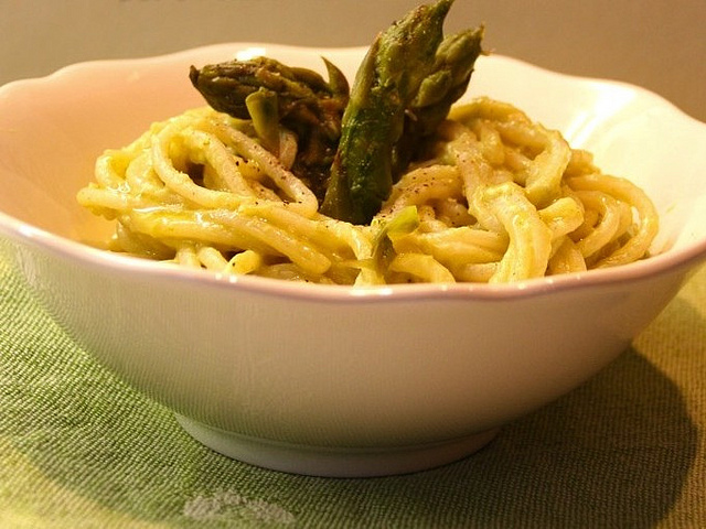 Pasta con asparagi