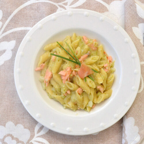 Pasta broccoli e salmone Bimby