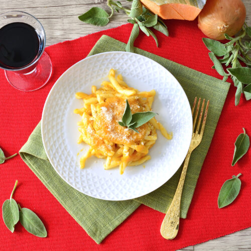 Pasta con la zucca Bimby