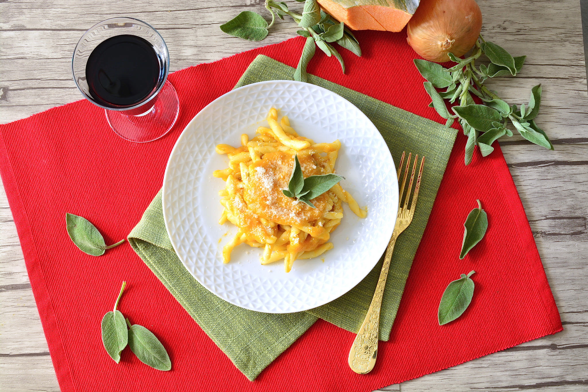 Pasta con la zucca Bimby TM31