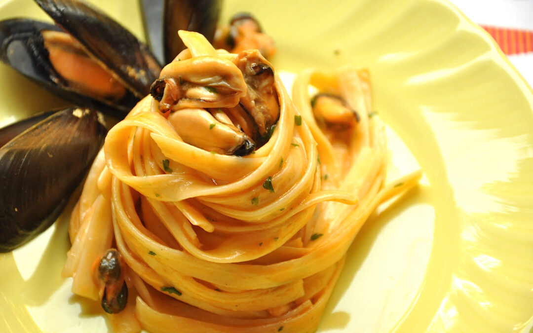 Pasta con le cozze
