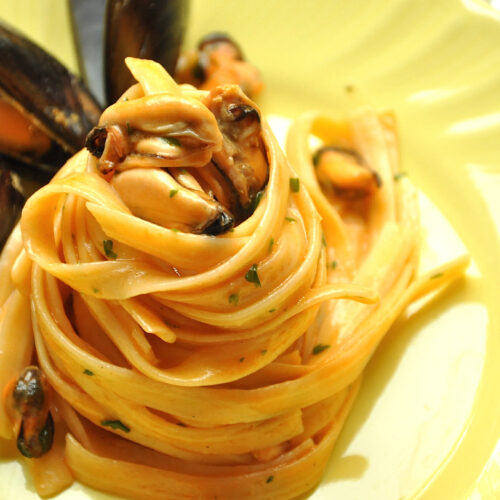 Pasta con le cozze Bimby