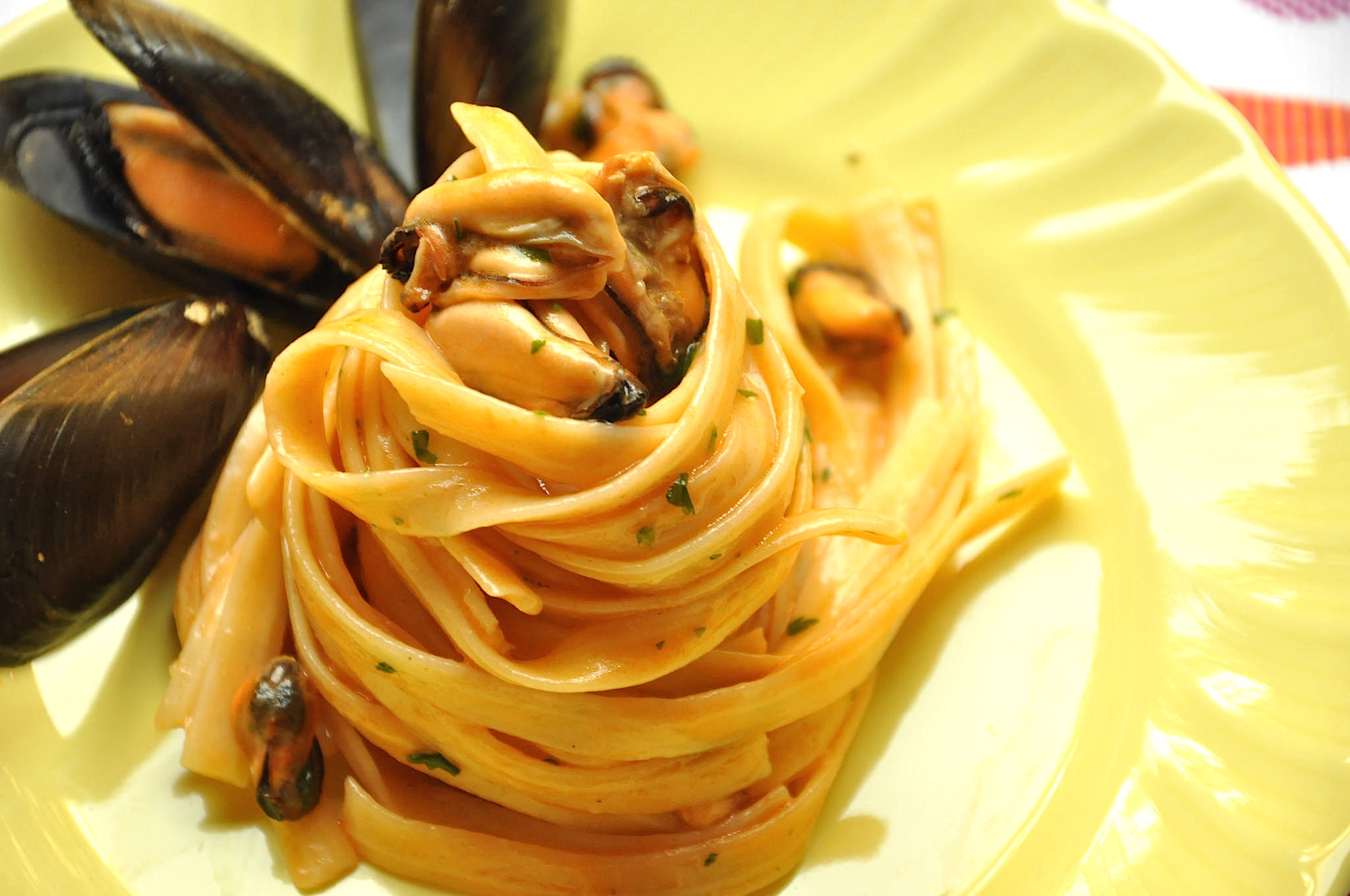Pasta con le cozze Bimby