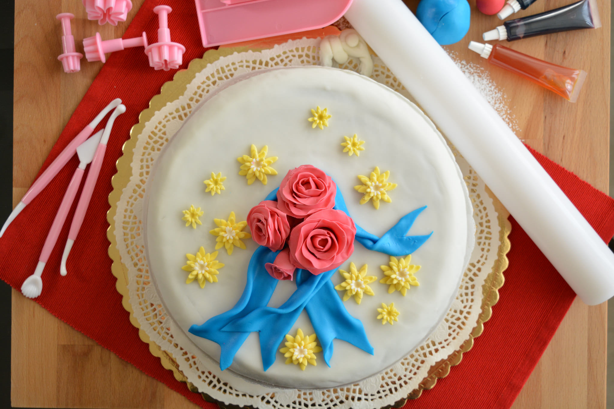 Pasta di zucchero senza glucosio Bimby