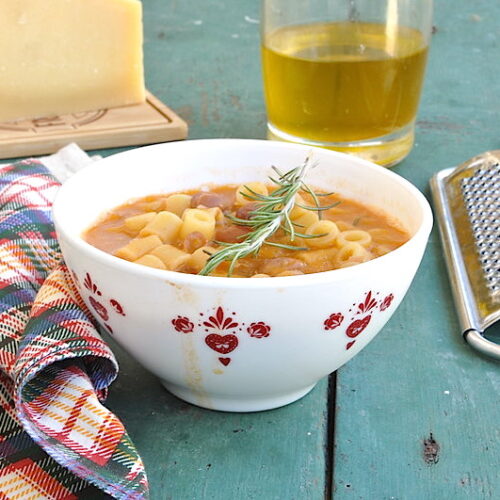 Pasta e fagioli Bimby