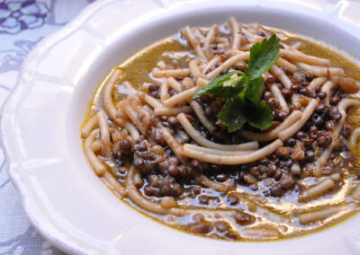 Pasta e lenticchie