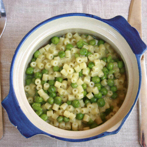 Pasta e piselli Bimby