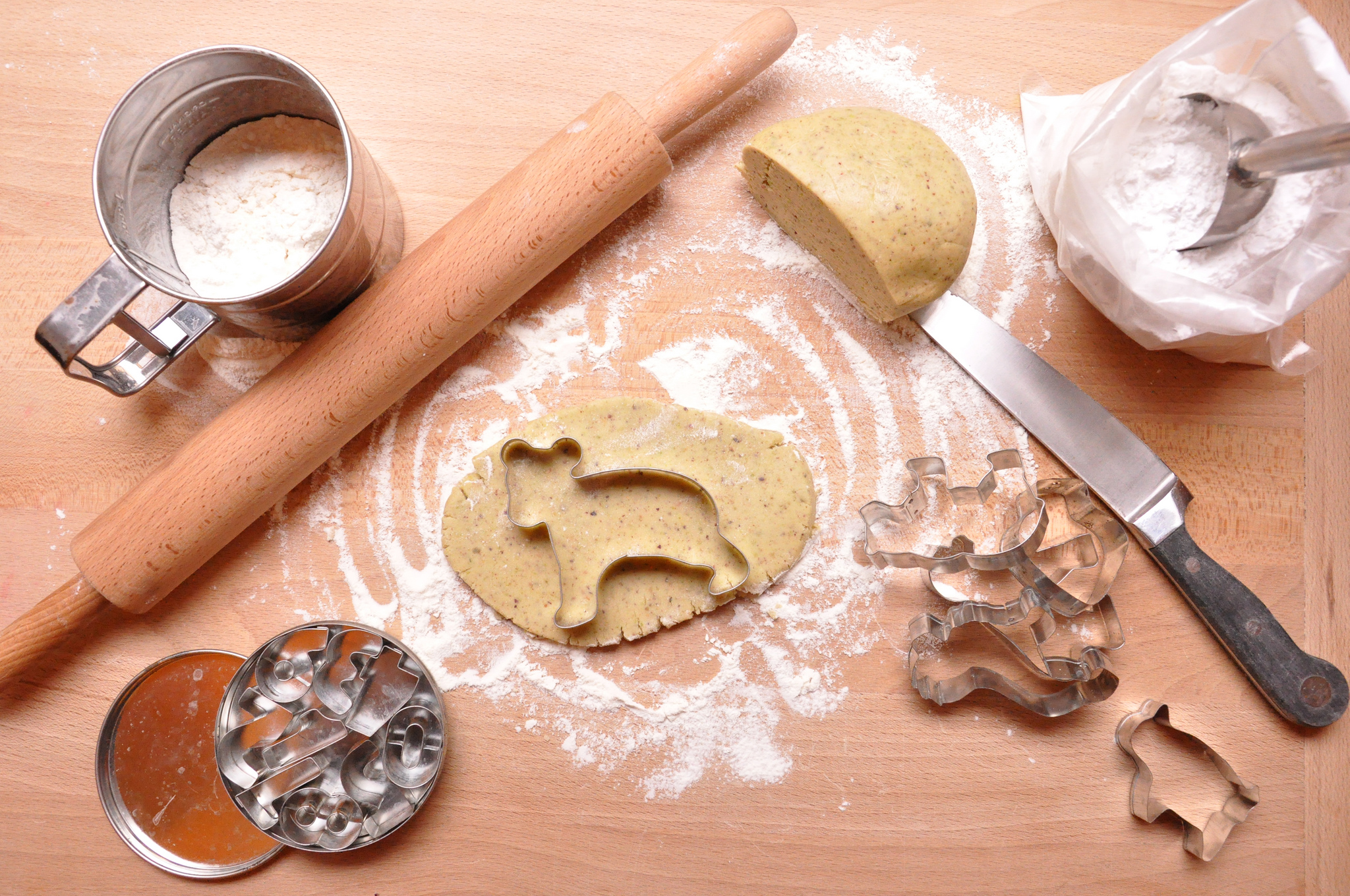 Pasta frolla al pistacchio Bimby