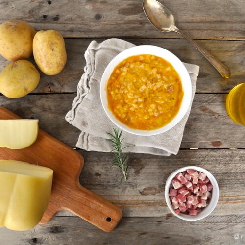 Pasta patate e provola Bimby napoletana