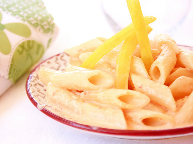 Pasta peperoni e panna Bimby