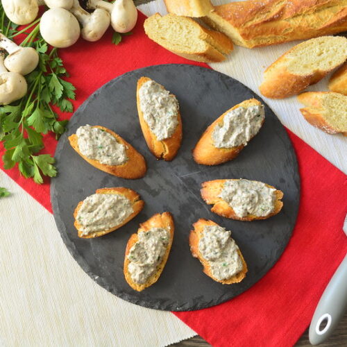 Patè di funghi Bimby