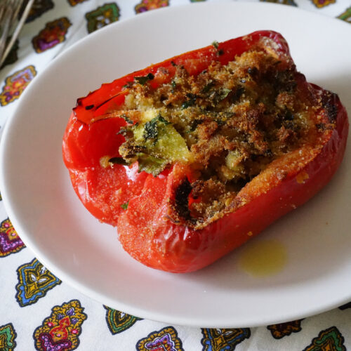 Peperoni ripieni di tonno Bimby