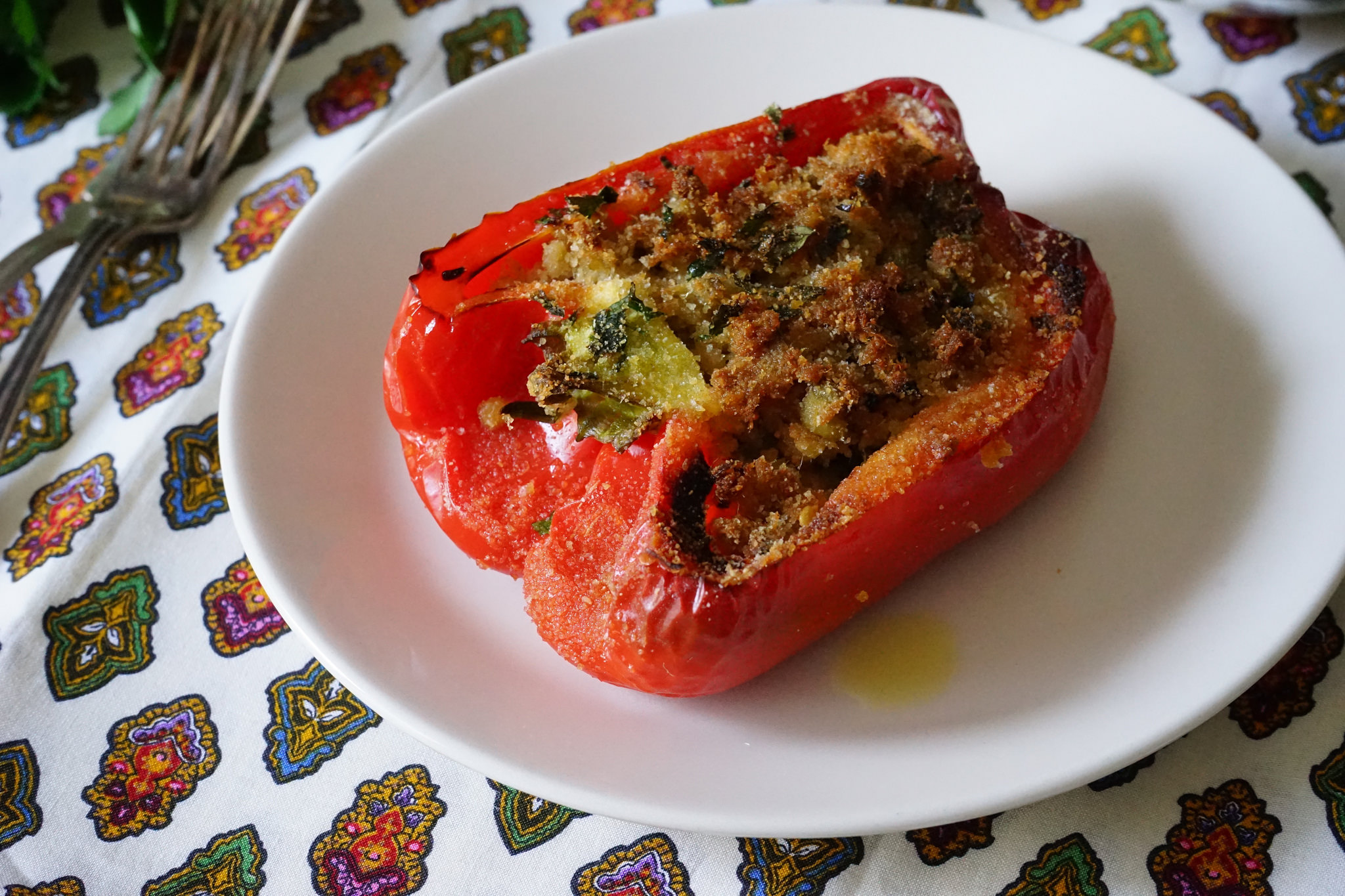 Peperoni ripieni di tonno Bimby