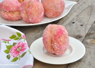 Pesche dolci Bimby all’alchermes
