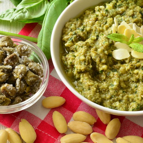 pesto di capperi bimby