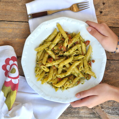 Pesto di rucola e pomodori Bimby