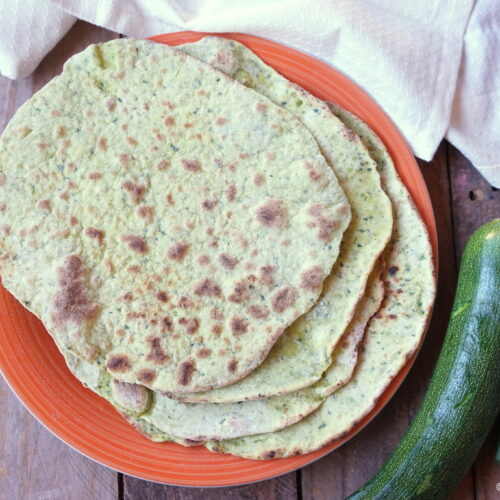 Piadina di zucchine Bimby