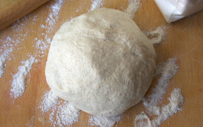 Pizza con lievito madre secco