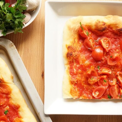 Pizza marinara Bonci Bimby