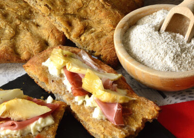 Pizza senza lievito alla Bonci