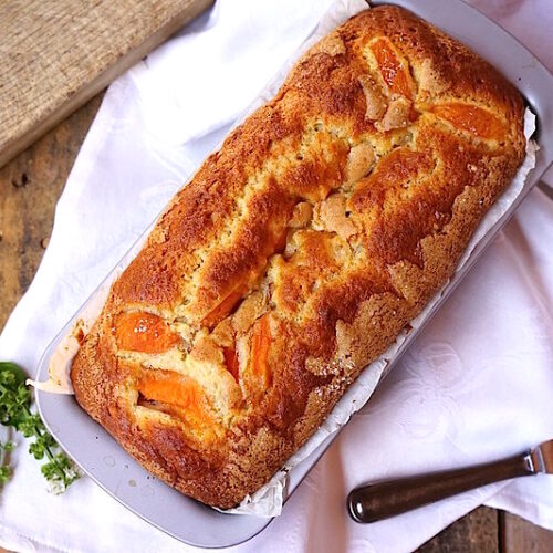Plumcake alle albicocche bimby