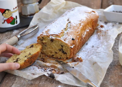 Plumcake con gocce di cioccolato