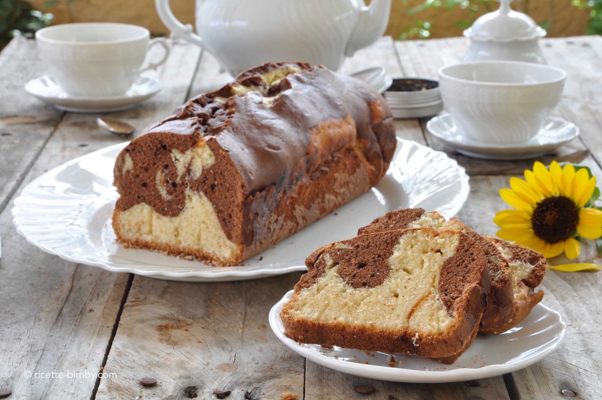 Plumcake marmorizzato Bimby