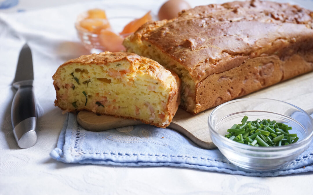 Plumcake salmone e ricotta