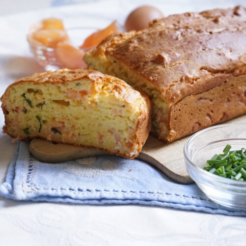 Plumcake salmone e ricotta Bimby