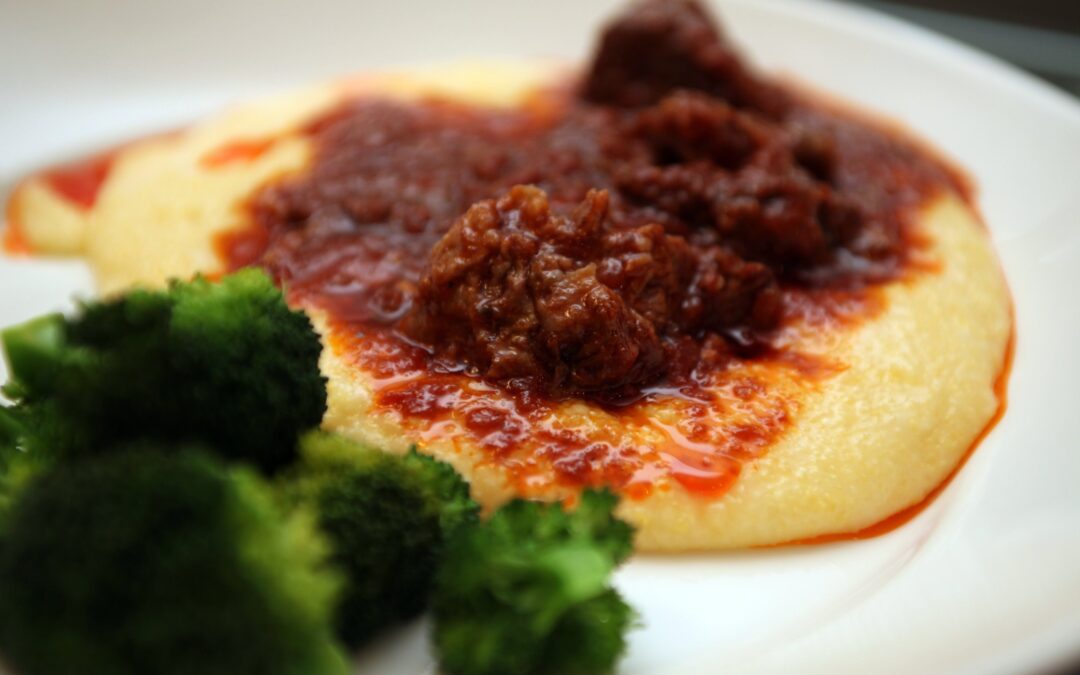 Polenta con salsiccia