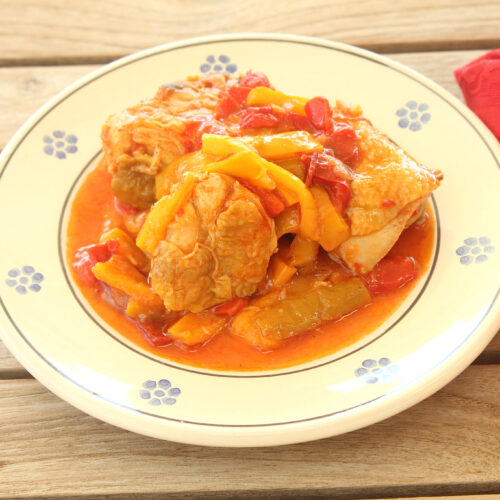 Pollo e peperoni Bimby